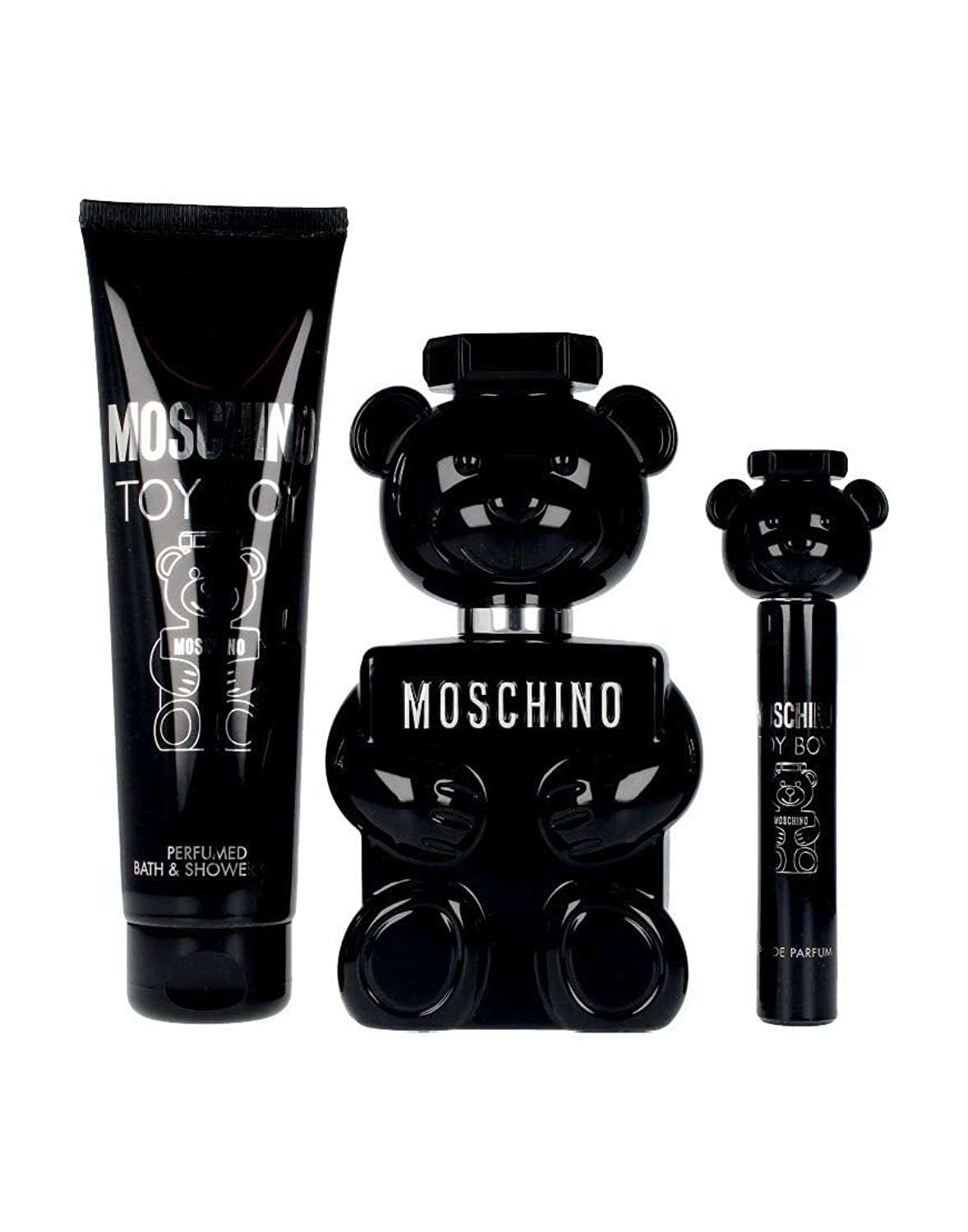 Moschino Toy Boy Gift Set For Men - 3.4 Oz Eau De Parfum, 5 Oz Shower Gel, 0