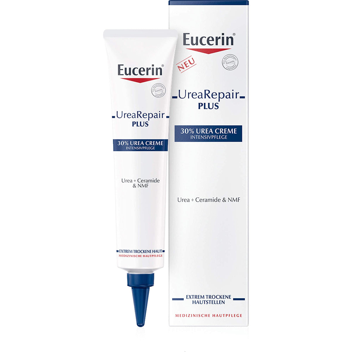 Eucerin Urearepair Plus 30% Urea Moisturizing Cream, 75 Ml - Intense Hydration