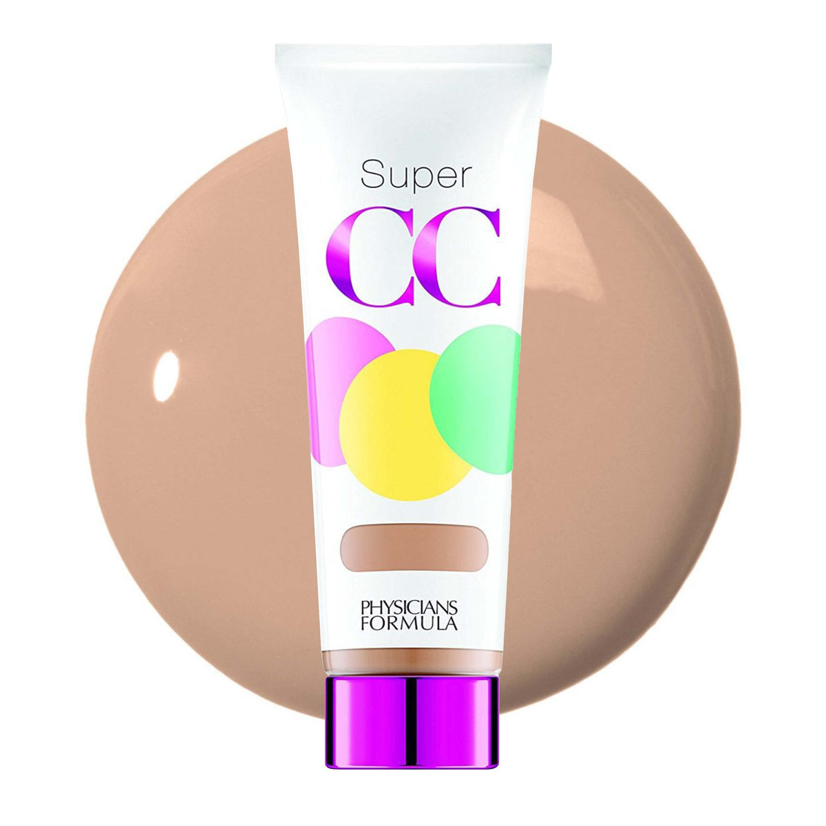 Physicians Formula Super Cc+ Cream, Full Coverage Light Foundation, Anti-Aging, Hydrating Serum