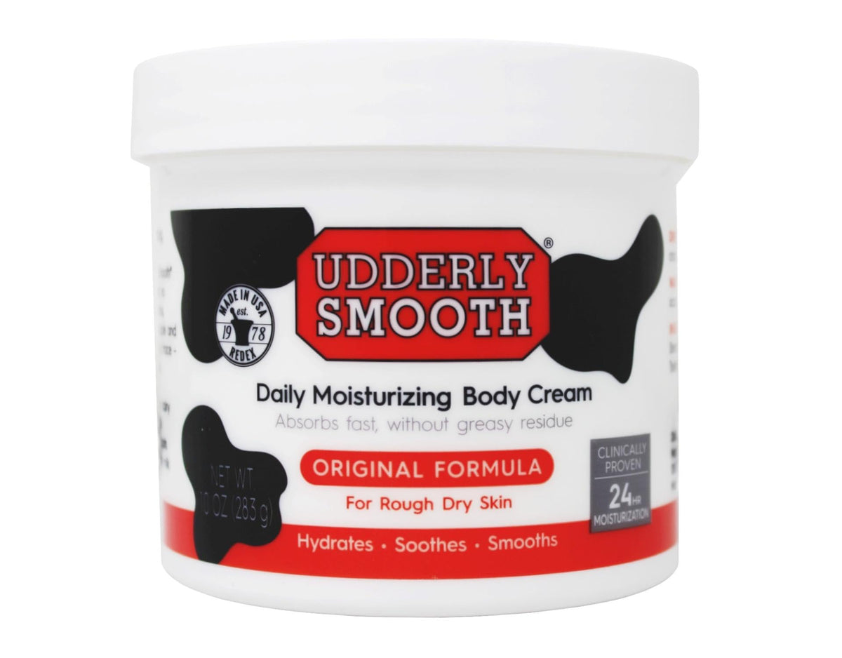 Udderly Smooth Body Cream, Original Formula, Lightly Scented, 12 Oz Jar