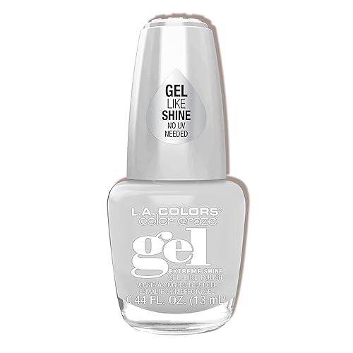 La Colors Gel Nail Enamel In Cnp741 Flurry - 1 Count, Long-Lasting Beauty & Shine