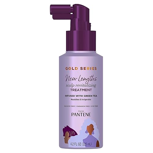 Pantene Gold Series Scalp Revitalizing Treatment, 4.2 Fl Oz - Moisturizes & Strengthens Hair