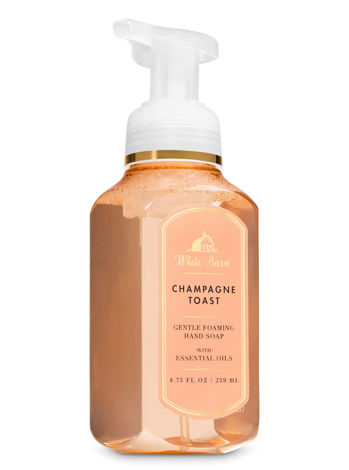 Bath & Body Works Champagne Toast Gentle Foaming Hand Soap, 8.75 Fl Oz, Limited Edition