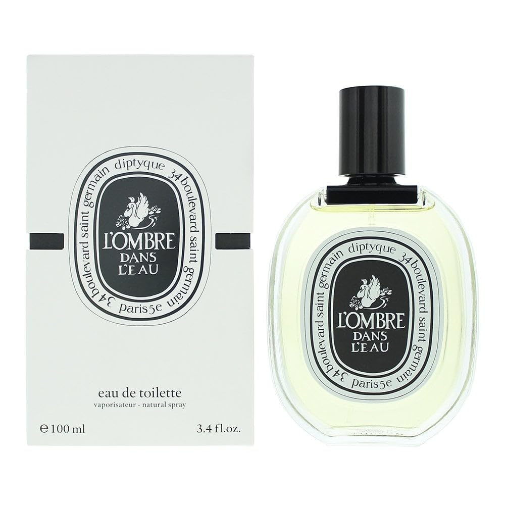 Diptyque L'Ombre Dans L'Eau Eau De Toilette Spray For Women, 100Ml, 3.4 Fl Oz