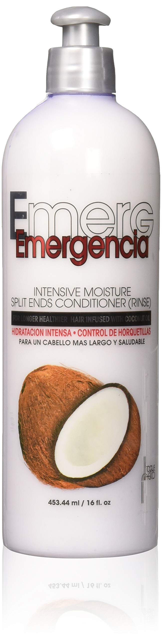 Emergencia Toque Magico Coconut Conditioner For Split Ends, 16 Fl Oz, Intensive Moisture