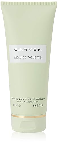 Carven L'eau De Toilette Light Bath & Shower Gel, 6.66 Fl Oz - Refreshing Cleanse