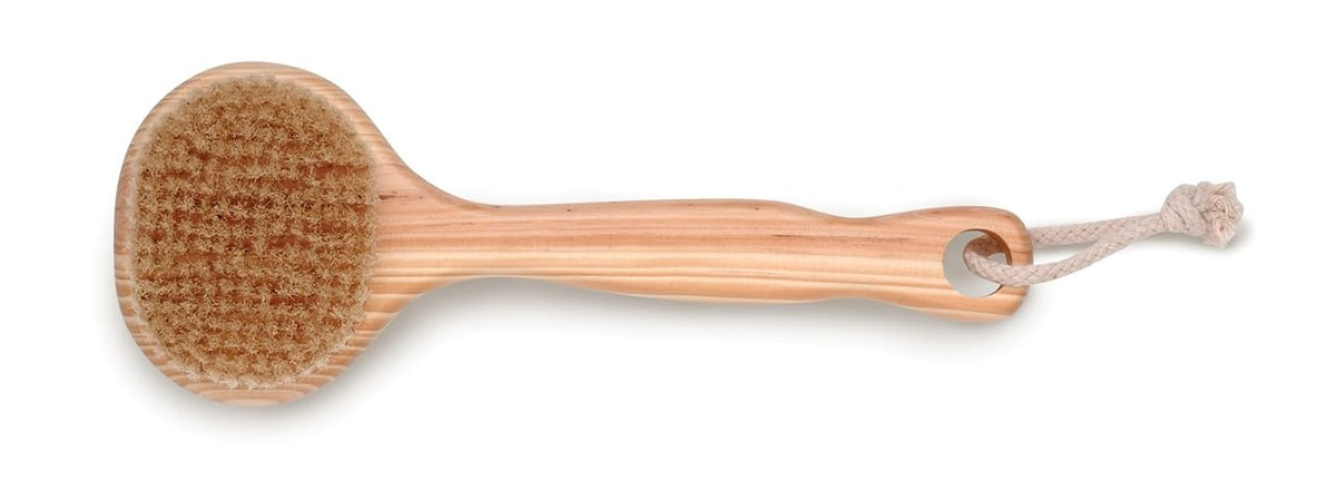 Accessories Cedar 10&quot;  Bath Brush - Natural Bathing Tool For Exfoliating And Cleansing Skin