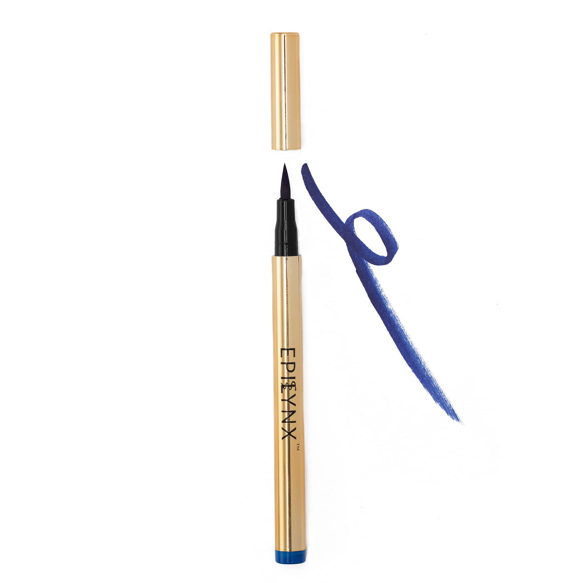 EPILYNX Long Lasting Waterproof Liquid Eyeliner - Vegan, Gluten-Free, Precision Tip, Blue, 2mL