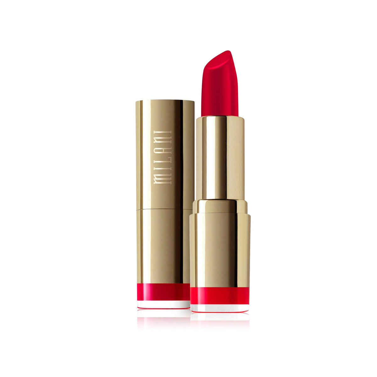 Milani Color Statement Lipstick - Red Label, Cruelty-Free, 0.14 Oz Vibrant Red Lipstick