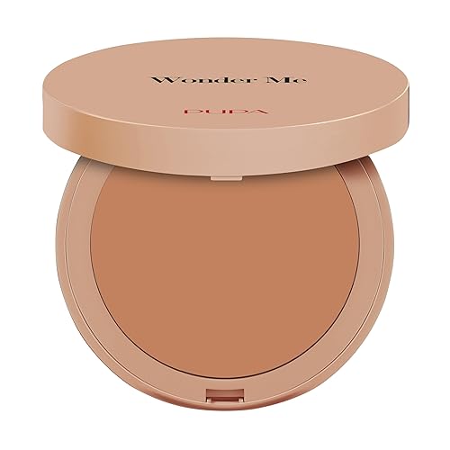 Pupa Milano Wonder Me Matte Bronzer Powder - Sweat Resistant, Talc Free, 0.264 Oz, Medium Warm