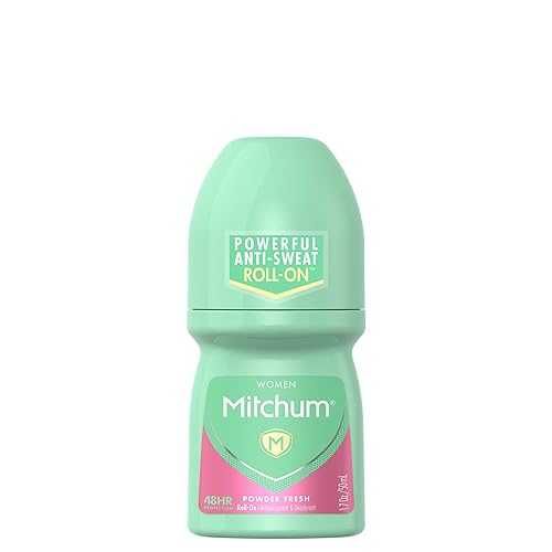 Mitchum Women Roll-On Antiperspirant Deodorant, Powder Fresh, 1.7Oz - Long-Lasting Protection