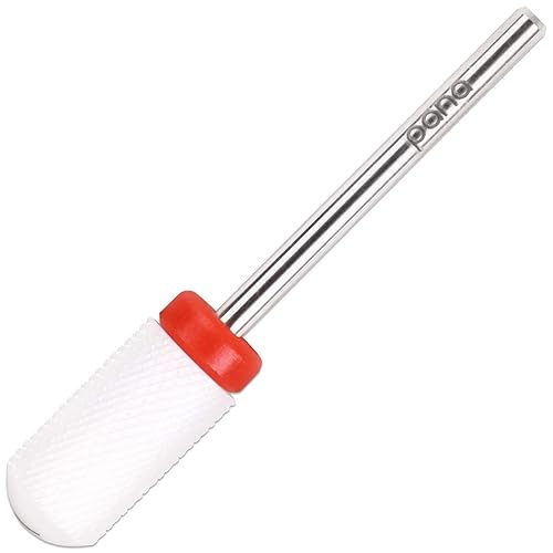 Pana Ceramic Nail Drill Bit - Large Barrel, Fine Grit For Acrylic & Gel Manicure/Pedicure