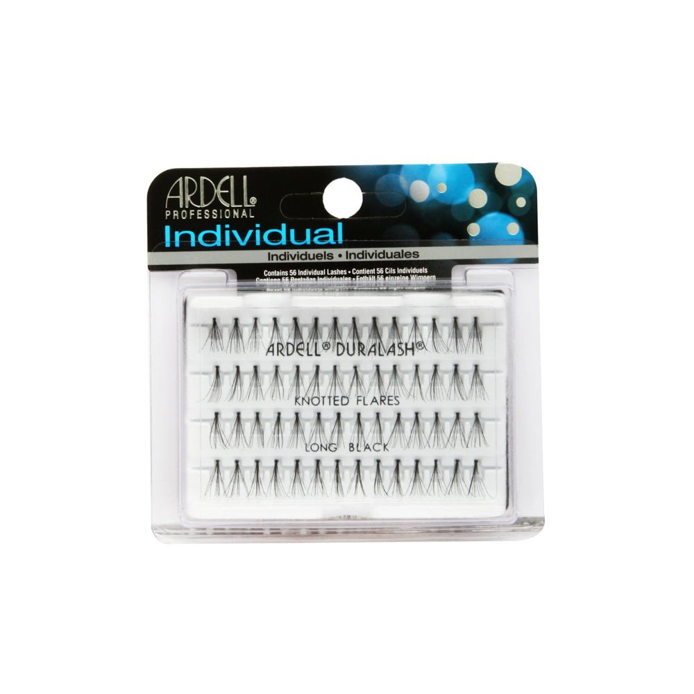 Ardell Duralash Flare Long Black Lashes - 56 Pack #65099 For Stunning Volume And Length