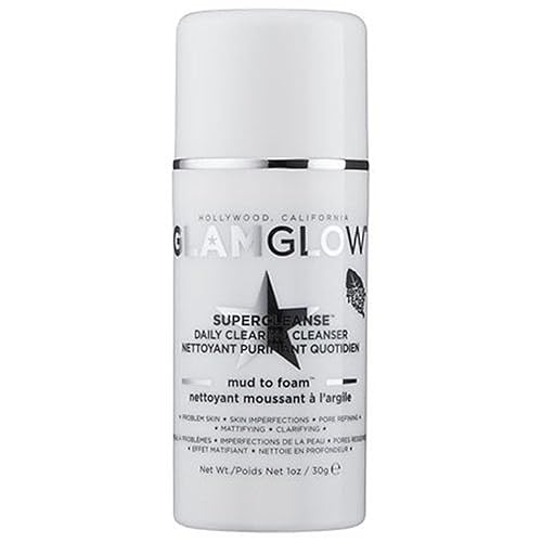 Glamglow Supercleanse Daily Clearing Cleanser - Mud To Foam, 1 Oz, New