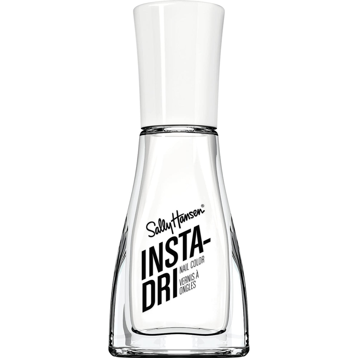 Sally Hansen Insta-Dri Fast-Dry Nail Color, White On Time, 0.31 Fl Oz