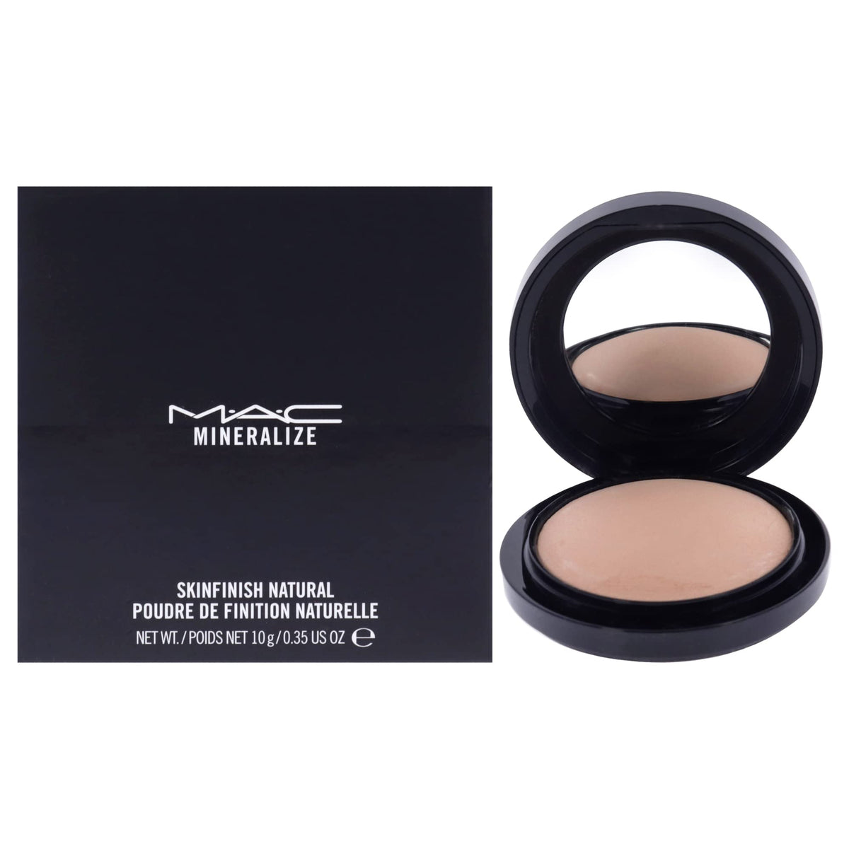 Mac Mineralize Skinfinish Natural Medium Powder 0.35 Oz - Lightweight, Long-Lasting For Women