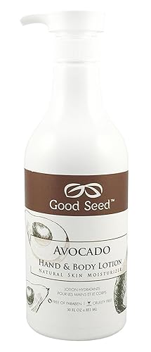 Good Seed Avocado Hand & Body Lotion - 30Oz Hydrating Moisturizer For Soft Skin