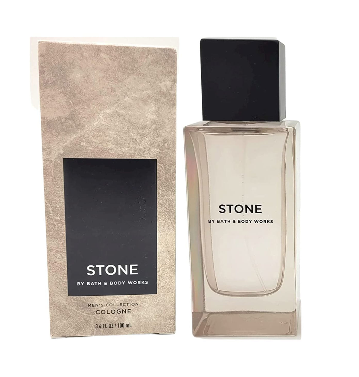 Bath & Body Works Stone Men'S Cologne Spray, 3.4 Fl Oz - Fresh Fragrance For Him