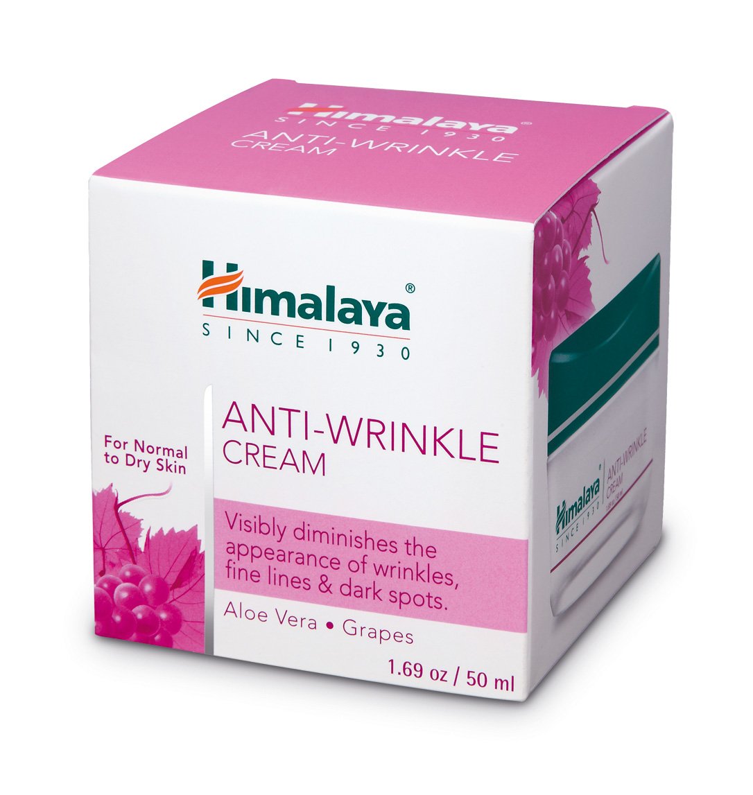 Himalaya Anti-Wrinkle Cream - Reduces Wrinkles, Fine Lines & Dark Spots, 1.69 Oz