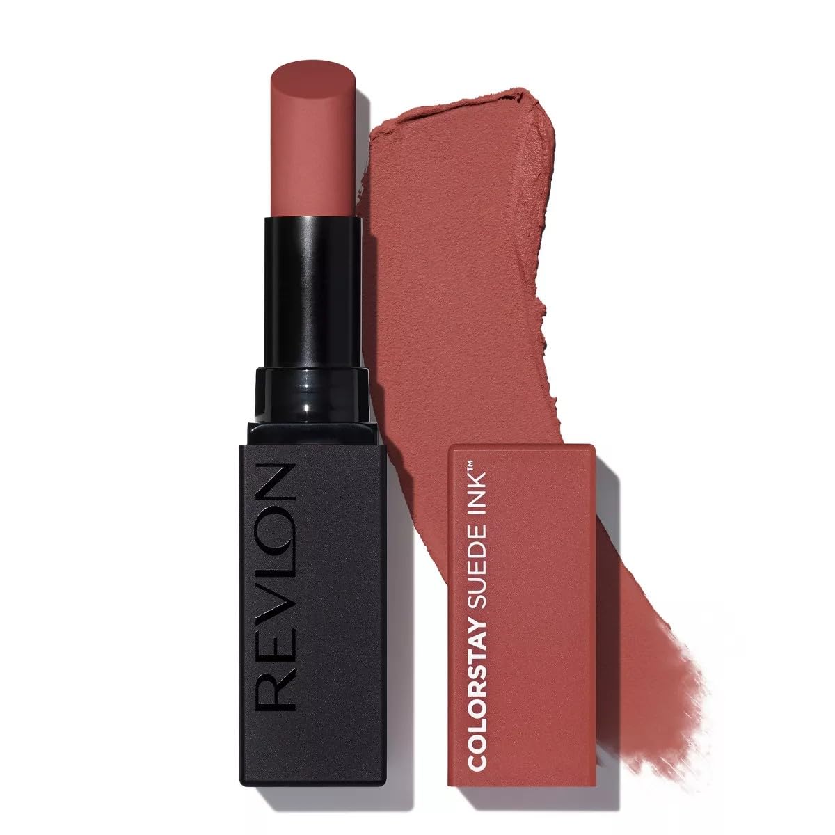 Revlon Colorstay Suede Ink Lipstick With Primer, Waterproof Matte, 003 Want It All, 0.09 Oz.