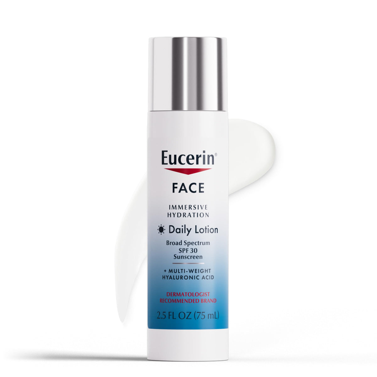 Eucerin Hydrating Daily Face Lotion Spf 30 With Hyaluronic Acid, 2.5 Fl Oz