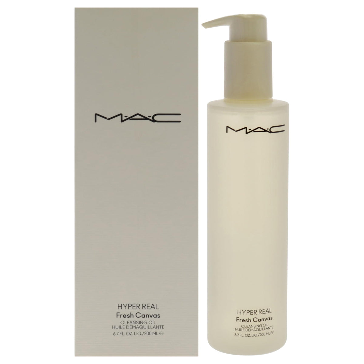 Mac Hyper Real Fresh Canvas Cleansing Oil - 6.7 Oz Facial Cleanser For Women