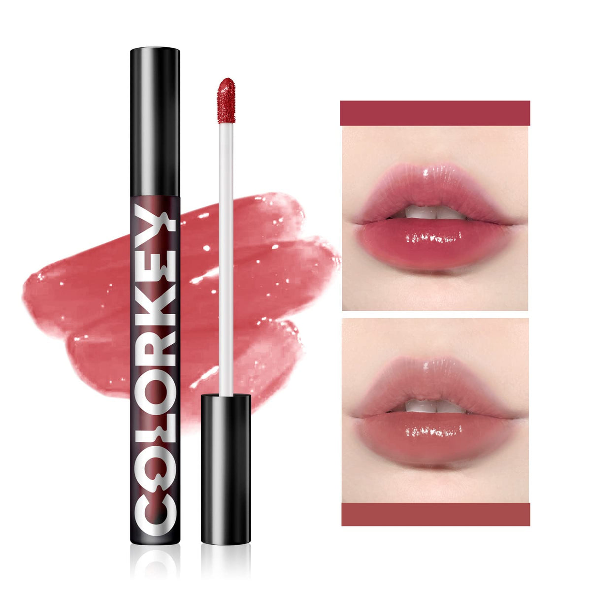 Colorkey Hydrating Lip Gloss R702 - High Shine Glossy Lip Tint For Fuller-Looking Lips