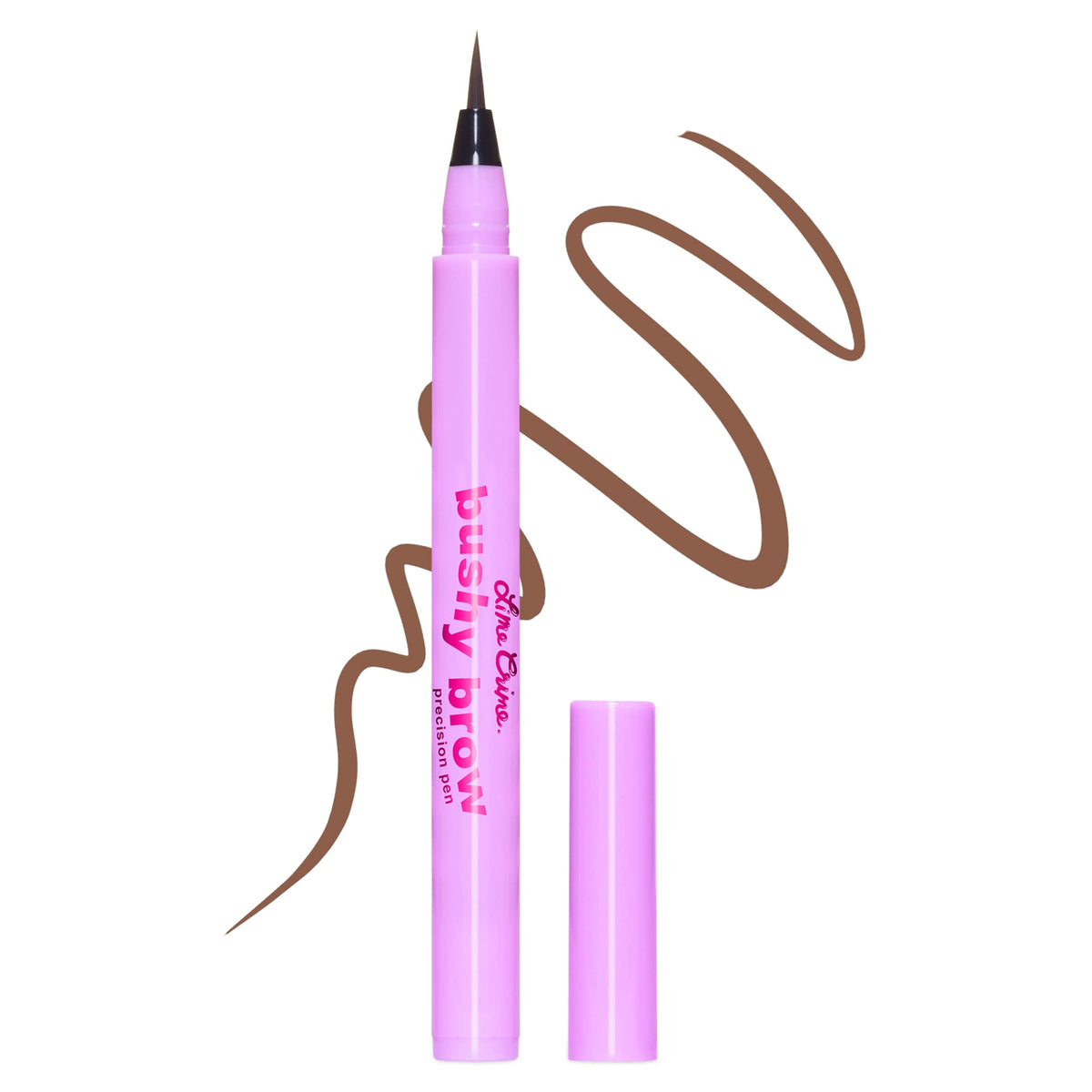 Lime Crime Bushy Brow Pen - Baby Brown Thin Precision Eyebrow Pencil For Natural Brows