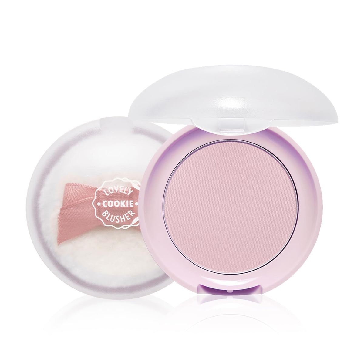 Etude Lovely Cookie Blusher - Lavender Lemon Macaron, Long-Lasting Powder Blush, Korean Makeup