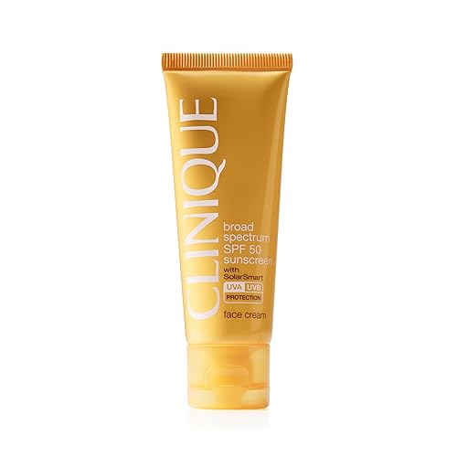 Clinique Spf 50 Oil-Free Sunscreen Face Cream For Sensitive Skin, 1.7 Fl Oz