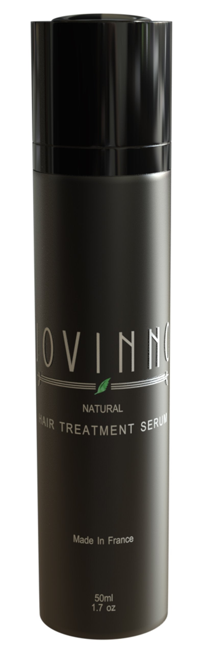 Jovinno Hair & Beard Treatment Serum - Non-Greasy Hair Growth, Argan & Jojoba Oil, 1.7