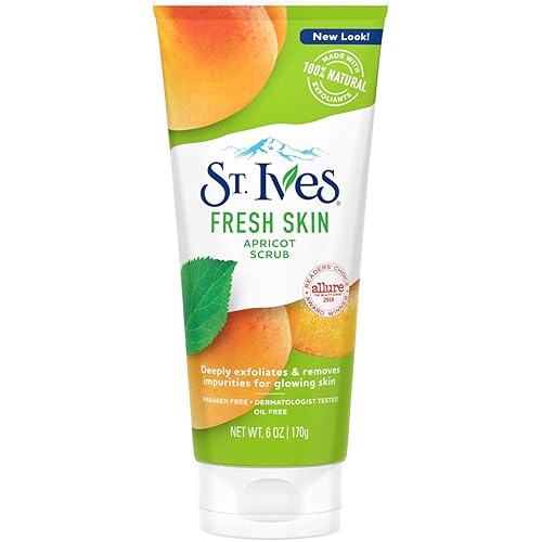 St. Ives Apricot Face Scrub, 6 Oz - Pack Of 7, Exfoliating Cleanser For Radiant Skin