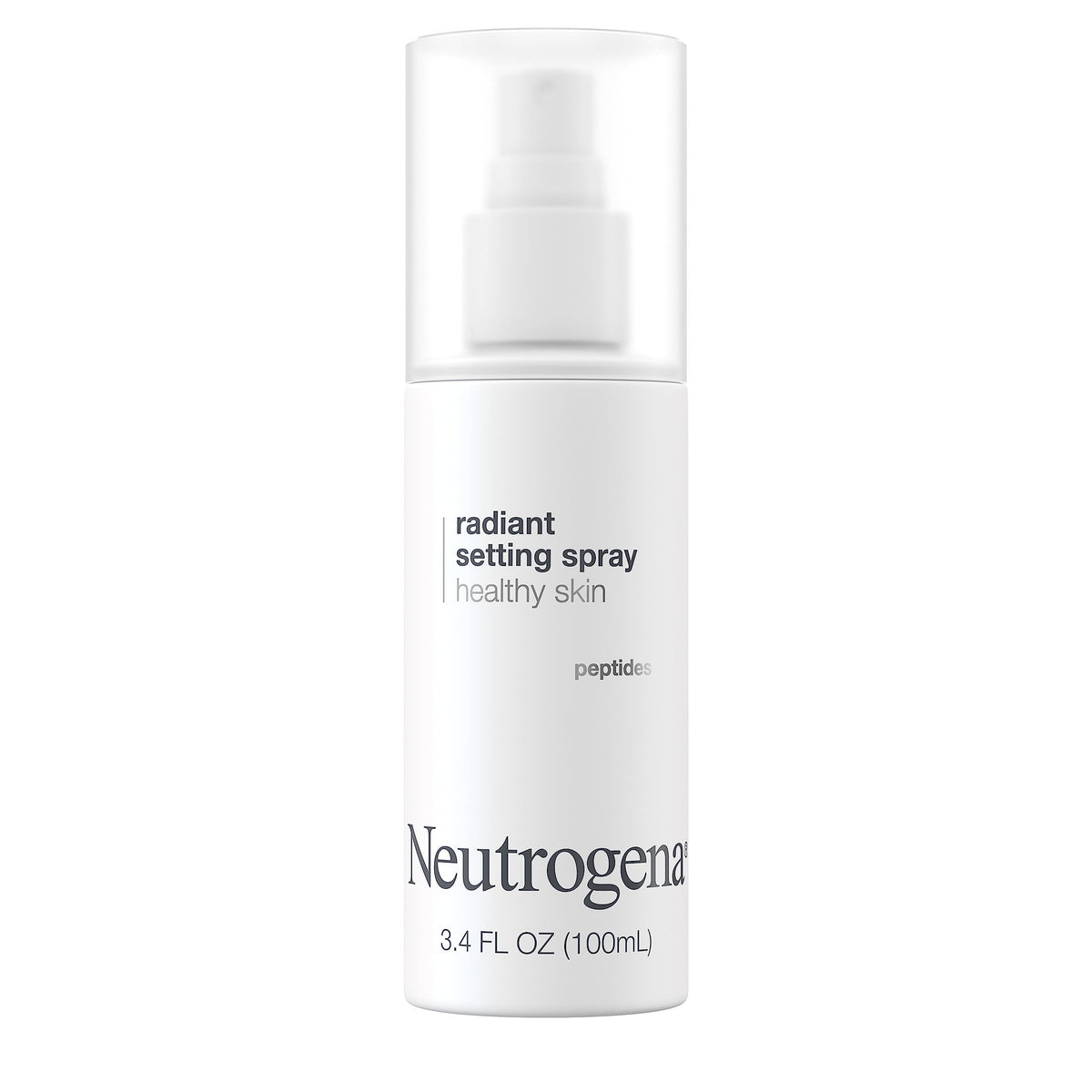 Neutrogena Radiant Makeup Setting Spray, Long-Lasting & Weightless, 3.4 Fl Oz