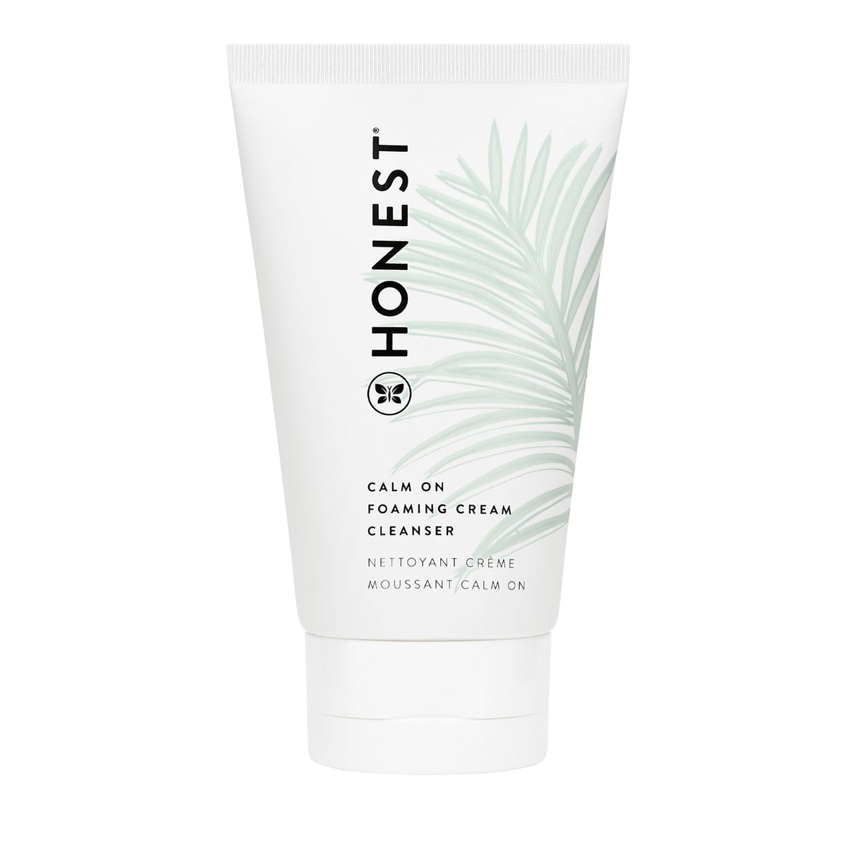 Honest Beauty Calm On Foaming Cream Cleanser for Sensitive Skin  Hyaluronic Acid  Calming PhytoBlend  EWG Verified  Vegan  