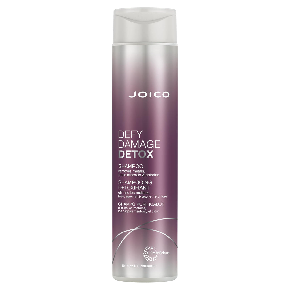 Joico Defy Damage Detox Shampoo 10.1 Fl Oz - Removes Chlorine, Sulfate-Free, Vegan, Color Safe