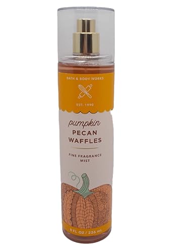 Bath & Body Works Pumpkin Pecan Waffle Fragrance Mist 8 Fl Oz - Fall Scented Body Spray