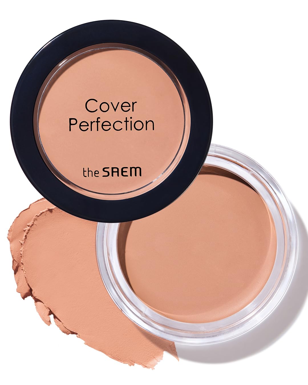 THESAEM Cover Perfection Concealer #PeachBeige - High Coverage, Matte Finish for Oily Skin