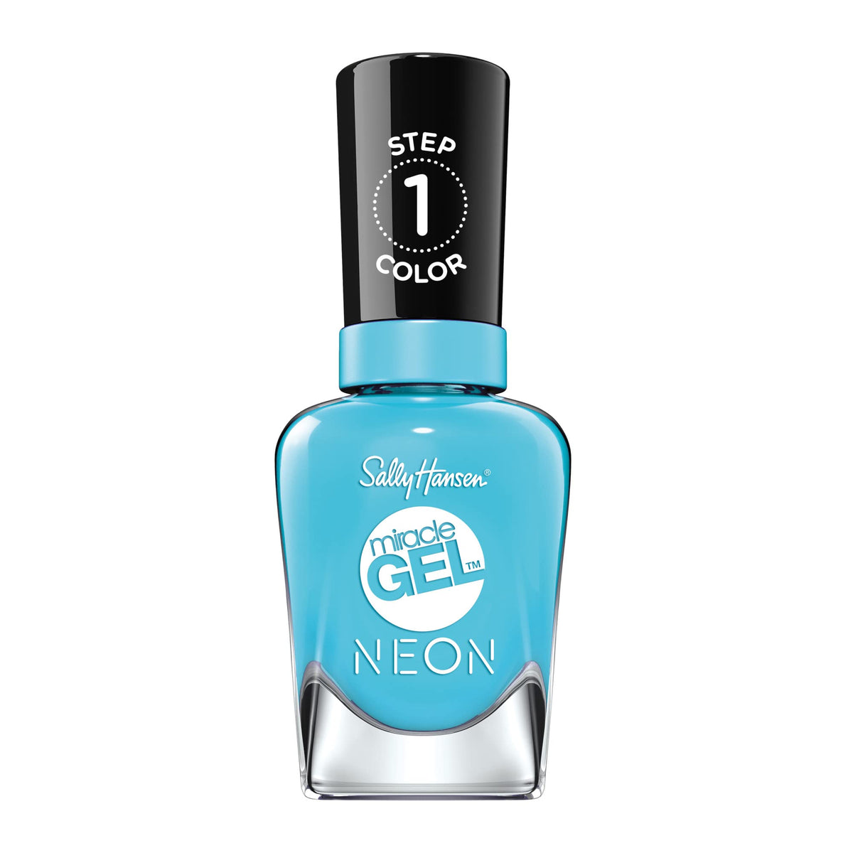 Sally Hansen Miracle Gel Nail Polish, Miami Ice - Long Lasting, No Uv Lamp Needed, 0.5 Fl Oz