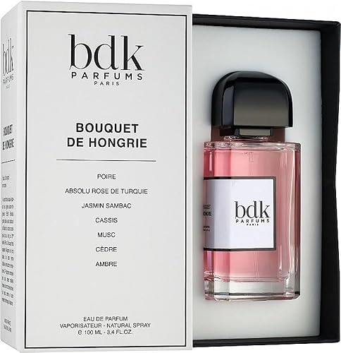 BDK Parfums Bouquet De Hongrie Eau De Parfum Spray, 3.4 Oz - Luxurious Floral Fragrance for Women