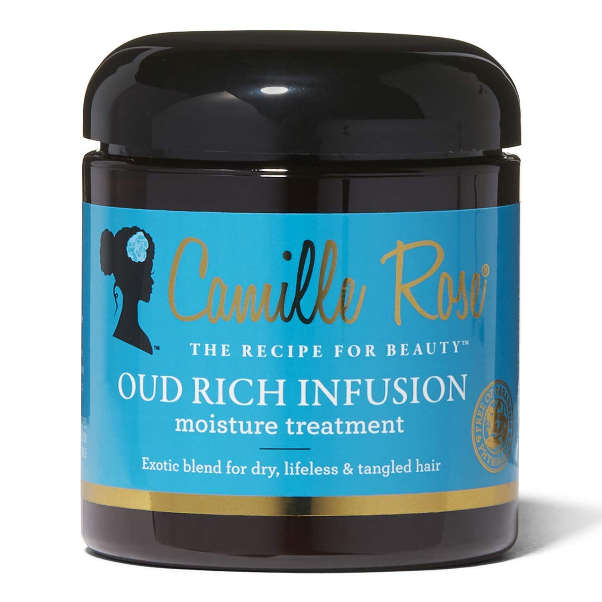 Camille Rose Oud Rich Infusion Moisture Treatment For Dry Hair & Scalp, 8 Fl Oz