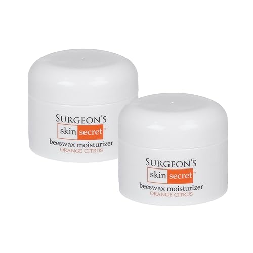 Surgeon'S Skin Secret Beeswax Moisturizer 1Oz Jar (2 Pack) - Orange Citrus Scent