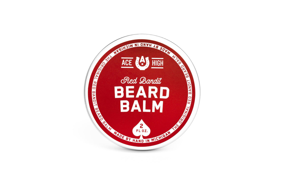 Ace High Beard Balm - Leave-In Conditioner, 2Oz, Softens & Styles Facial Hair