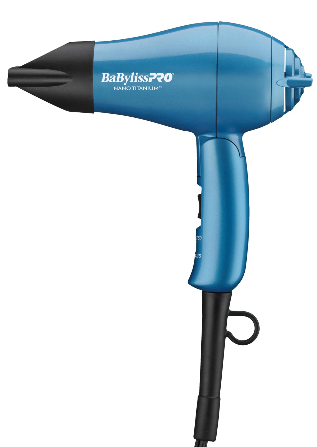 Babylisspro Nano Titanium Travel Hair Dryer - Compact, Lightweight, Blue