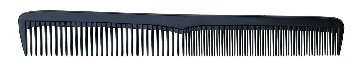 Diane D52 Black Styling Comb - 12 Count Pack for Professional Hair Styling