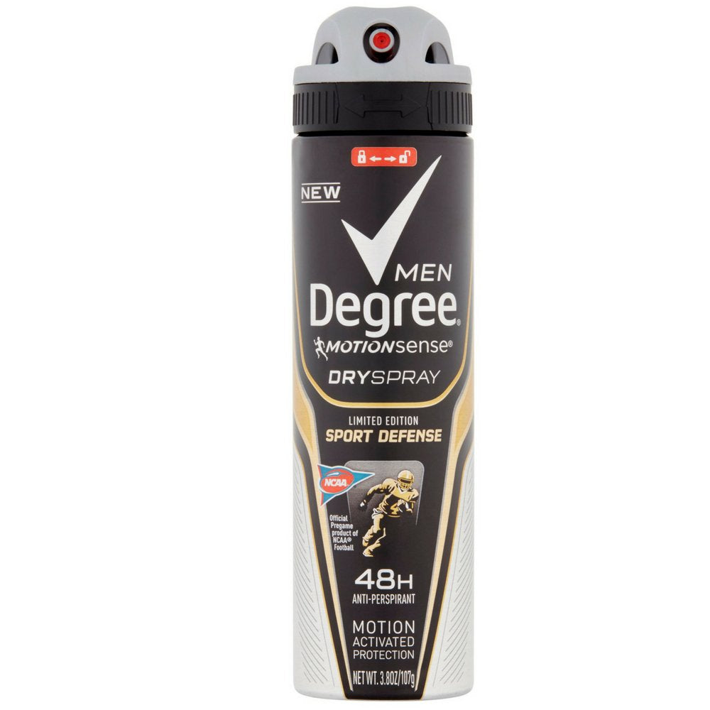 Degree Men’S 3.8Oz Sport Defense Antiperspirant Deodorant - Long-Lasting Protection