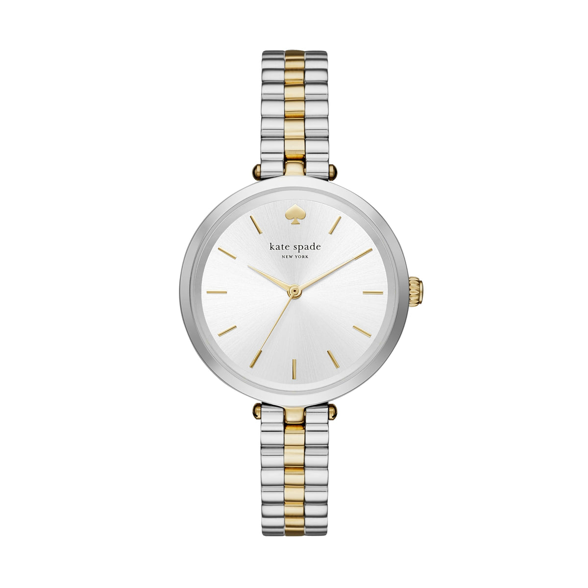 Kate Spade New York Women'S Holland Gold/Silver Stainless Steel Quartz Watch Ksw1119