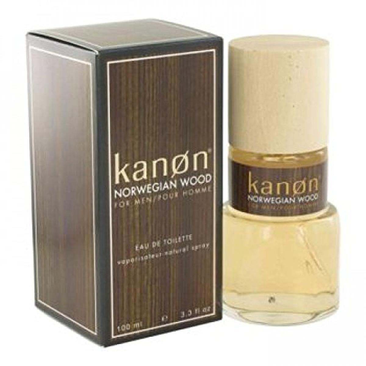 Kanon Norwegian Wood Eau De Toilette Spray For Men, 3.3 Fl Oz - Fresh & Inviting Fragrance