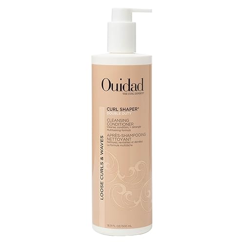 Ouidad Curl Shaper Double Duty Cleansing Conditioner, 16 Fl Oz - Weightless Hydration For Curls