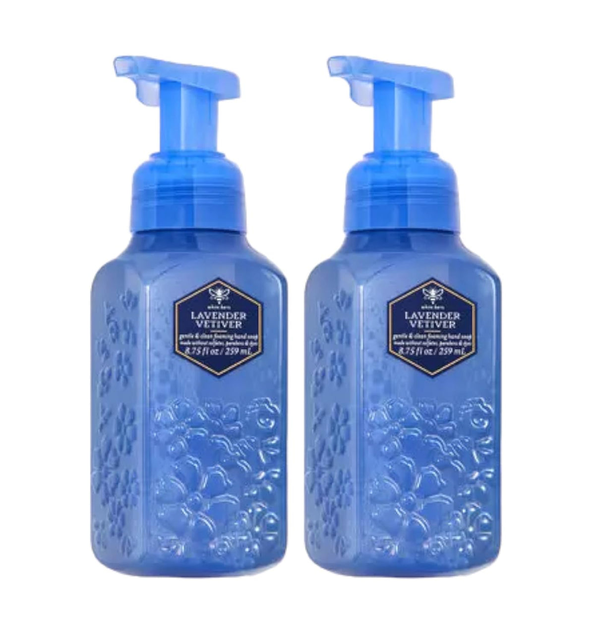 Bath & Body Works Foaming Hand Soap 8.75 Oz 2-Pack - Lavender Vetiver