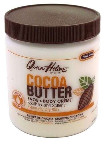 Queen Helene Cocoa Butter Cream 15 Ounce (2 Pack) - Moisturizing Skin Care Solution